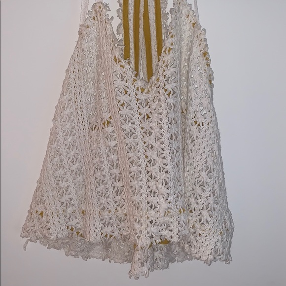 White Knit Tank Top - Picture 2 of 3